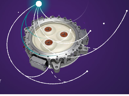 LPIT sensor unit: Rogowski current coils and capacitive voltage sensors integrated into a single GIS cast resin partition (flyer, page 1).