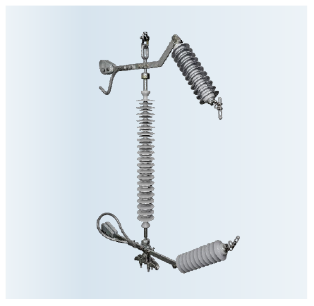 Externally gapped line arrester (EGLA)