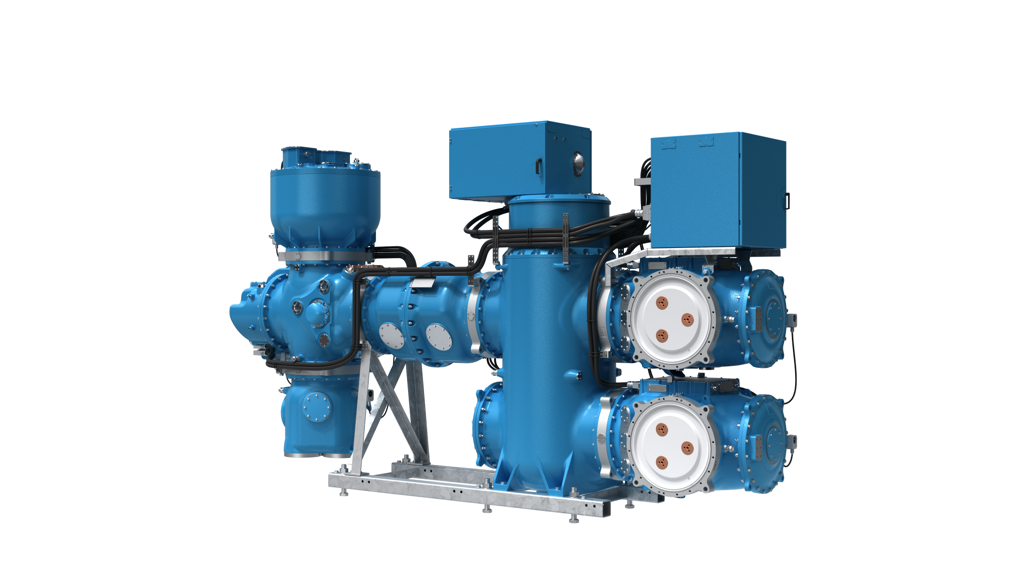 8VN1 bay with conventional inductive instrument transformers, side view